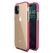 Spring Θήκη clear TPU gel protective cover with colorful frame για iPhone 11 dark pink -  Cell phone cases and covers