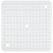 Tatkraft Αντιολισθητικό πατάκι μπάνιου σε λευκό χρώμα 60 x 60 cm T10512 -  ΕΙΔΗ ΣΠΙΤΙΟΥ