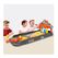 Επιτραπέζιο Παιχνίδι Mini Bowling Strike με 3 Μπάλες Bakaji 8057711880294 -  Παιδικά Παιχνίδια