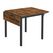Μεταλλικό Επεκτεινόμενο Τραπέζι 120 x 78 x 76.2 cm VASAGLE KDT077B01 -  Τραπέζια