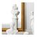 Διακοσμητική Προτομή Πολυρητίνης 19 x 16 x 63.5 cm Home Deco Factory HD1344 -  Διακόσμηση