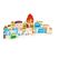 Σετ Ξύλινα Εκπαιδευτικά Τουβλάκια 120 τμχ Ecotoys HM015501 - Παιδικά Παιχνίδια