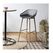 Μεταλλικό Σκαμπό Μπαρ 45 x 47.6 x 88 cm Home Deco Factory HDO7286 -  Καρέκλες