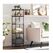 Μεταλλική Ραφιέρα με 5 Ράφια 30 x 30 x 123.5 cm Songmics LGR23BK -  Αποθηκευτικοί Χώροι