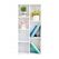Ξύλινη Βιβλιοθήκη με 6 Ράφια 50 x 24 x 106 cm ModernHome WYJ-071 -  Έπιπλα Γραφείου