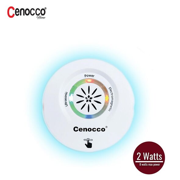 Cenocco Απωθητικό εντόμων με υπερηχητική και ηλεκτρομαγνητική τεχνολογία 2 σε 1 CC-9097 -  ΕΠΟΧΙΑΚΑ