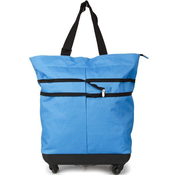SUNRISE BAGS Εύκαμπτη τροχήλατη τσάντα καμπίνας lemington dot 44Lt EX008.A-LEDT -  ΕΙΔΗ ΤΑΞΙΔΙΟΥ