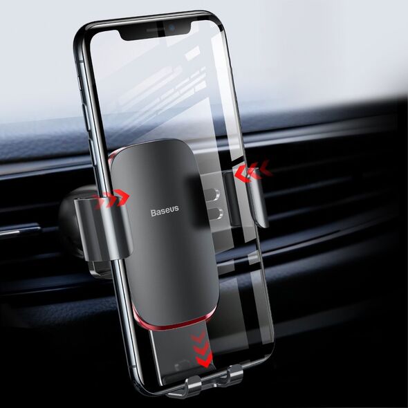Baseus Βάση Κινητού Αυτοκινήτου SUYL-D01 με Ρυθμιζόμενα Άγκιστρα Black -  Cell phone holders