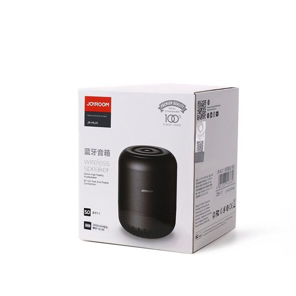 Joyroom portable wireless bluetooth speaker 5W 2200mAh white (JR-ML01) - Headphones and speakers | Joyroom