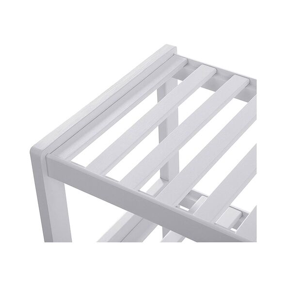 Ξύλινο Stand Αποθήκευσης Παπουτσιών με 3 Ράφια 70 x 26 x 55 cm Songmics LBS13W -  Παπουτσοθήκες