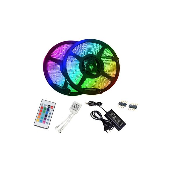 Αυτοκόλλητη Ταινία LED 5 m RGB 2835 με Τηλεχειριστήριο 12V SPM 5908222221447-2835 -  Φωτισμός LED