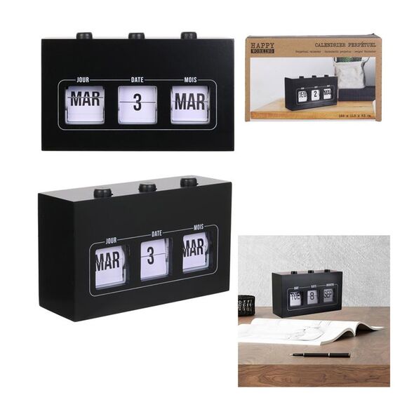 Επιτραπέζιο Ημερολόγιο Flip 19.5 x 11.5 x 6.5 cm The Concept Factory MO1312 -  Έπιπλα Γραφείου