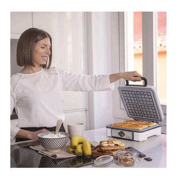 Βαφλιέρα 1200 W Fun Gofrestone 4 Inox Cecotec CEC-08017 -  Βαφλιέρες