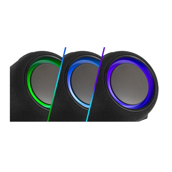 Φορητό Ηχείο Bluetooth με RGB LED Φωτισμό 2 x 7W MusicMan Technaxx BT-X56 -  Ηχεία