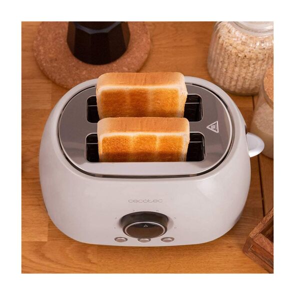 Φρυγανιέρα Cecotec ClassicToast 8000 Double Χρώματος Μπεζ CEC-03106 -  Φρυγανιέρες