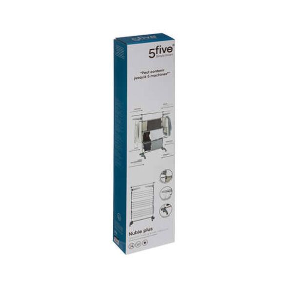 Πολυλειτουργική Απλώστρα 24 m με Ρόδες 5Five Simply Smart 157306 -  Απλώστρες