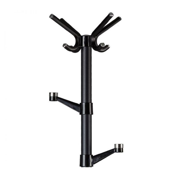 Μεταλλικός Καλόγερος 48 x 180 cm ModernHome YLT-0610-Black -  Αποθηκευτικοί Χώροι