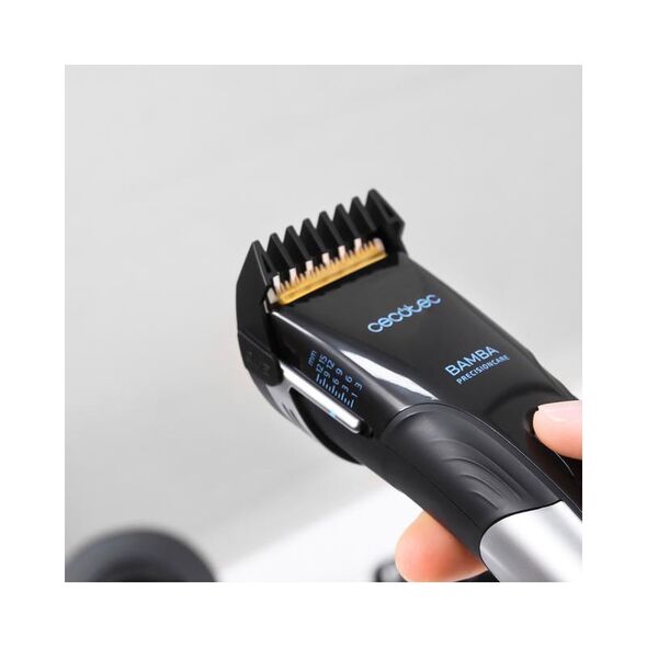 Επαναφορτιζόμενη Ξυριστική Μηχανή Cecotec Bamba PrecisionCare Titan CEC-03374 -  Κουρευτικές Μηχανές