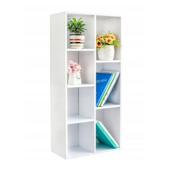 Ξύλινη Βιβλιοθήκη με 6 Ράφια 50 x 24 x 106 cm ModernHome WYJ-071 -  Έπιπλα Γραφείου