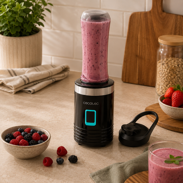 Μπλέντερ για Smoothies με Κανάτα/Ποτήρι 600 ml 350 W Power Titanium 350 Cecotec CEC-04395