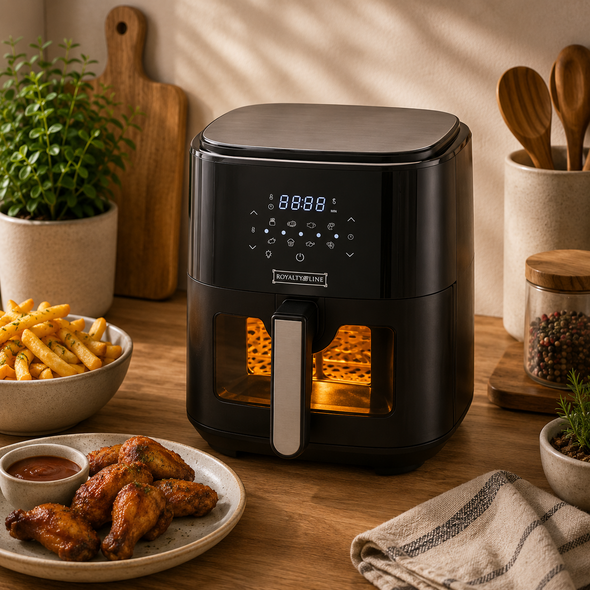Ψηφιακή Φριτέζα Αέρος 6.5 Lt 1500 W Royalty Line RL-AF-5408