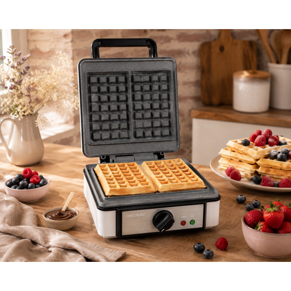 Βαφλιέρα 1200 W Fun Gofrestone Double Cecotec CEC-08006