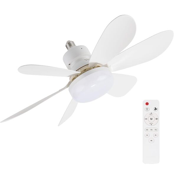 Ανεμιστήρας Οροφής LED 40W με Τηλεχειριστήριο 50cm -  Ανεμιστήρες Οροφής