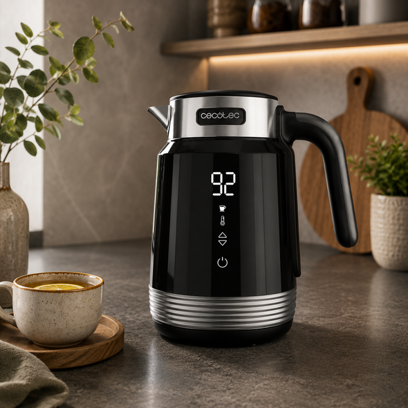 Ηλεκτρικός Βραστήρας 1.7 Lt Cecotec Thermosense 600 Touch Black CEC-01748