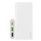 Dudao Power Bank K12PQ 10000mAh με Γρήγορη Φόρτιση και USB-C Λευκό -  Cell phone USB charger