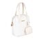 Γυναικεία Τσάντα Χειρός Χρώματος Λευκό Beverly Hills Polo Club 1106 668BHP0147 -  Τσάντες