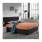 King Size Σεντόνι Jersey με Λάστιχο 190 x 200 x 30 cm Χρώματος Πορτοκαλί Dreamhouse 8720105600418 -  Σεντόνια