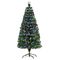Χριστουγεννιάτικο Δέντρο με 180 Φωτάκια LED και Έγχρωμες Οπτικές Ίνες 150 cm HOMCOM 830-019 - Χριστουγεννιάτικα