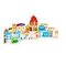 Σετ Ξύλινα Εκπαιδευτικά Τουβλάκια 120 τμχ Ecotoys HM015501 -  Παιδικά Παιχνίδια